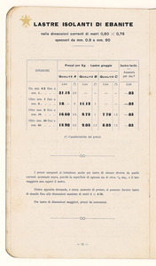 Materiali isolanti ed accessori per impianti elettrici e loro esercizio