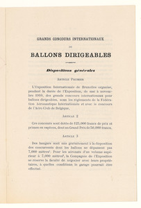 Rilievi - distinte - ecc. Esposizione Bruxelles 1910