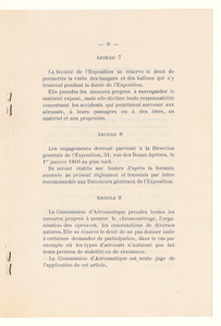 Rilievi - distinte - ecc. Esposizione Bruxelles 1910