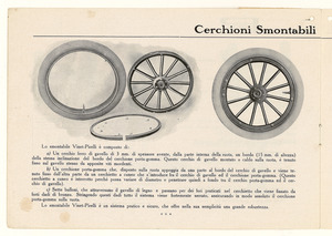 Cerchioni smontabili/Brevetto Pirelli e Vinet - Pirelli