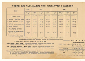 Pneumatici Pirelli per biciclette a motore e motocicli