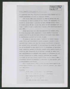 Contrat entre la Columbus Société Anonyme d'entreprises électriques à Glaris appelée dans la suite Columbus d'une part et Messieurs Pirelli & Co à Milan, appelés dans la suite Pirelli d'autre part