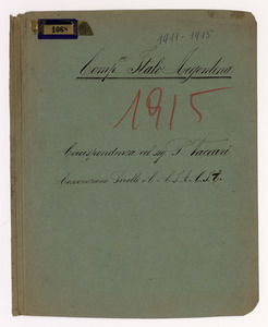 Comp. ia Italo Argentina/1915/Corrispondenza col sig. P. Vaccari/Convenzioni Pirelli e C = C.I.A. = C.I.E.