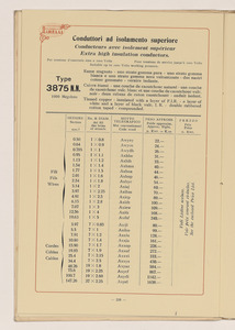 Conduttori Elettrici Isolati/Conducteurs Electriques Isol&eacute;s/Insulated electric Conductors