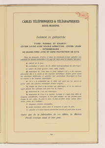 Conduttori Elettrici Isolati/Conducteurs Electriques Isol&eacute;s/Insulated electric Conductors