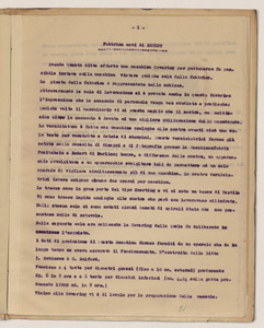 Aprile 1921/Viaggio in Germania dell'Ing. Luigi Emanueli