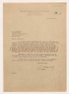 Lettera di Laszlo Komives a Luigi Emanueli