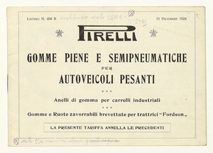 Gomme piene e semipneumatiche per autoveicoli pesanti