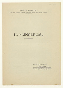 &#34;Il &#34;Linoleum&#34;&#34;