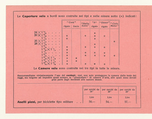 Pneumatici Pirelli per velo