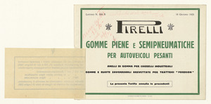 Gomme piene e semipneumatiche per autoveicoli pesanti