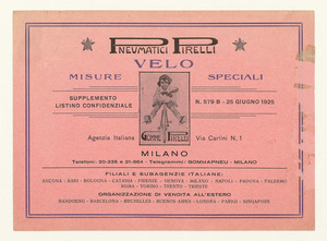 "Pneumatici Pirelli velo/Misure speciali"