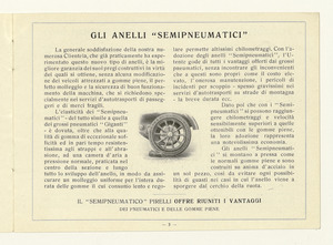 Gomme semipneumatiche per autoveicoli pesanti e carrelli industriali