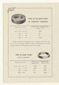 Listino foglie - placche e articoli tecnici in gomma