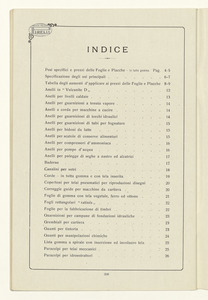 Listino foglie - placche e articoli tecnici in gomma