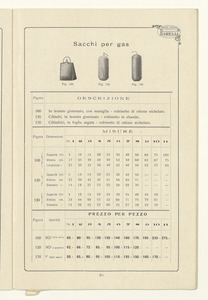 Listino articoli di gomma sanitari e di merceria