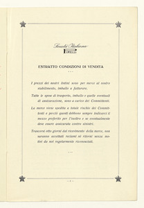 Listino articoli di gomma per pompe irroratrici