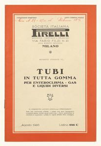 Tubi in tutta gomma per enteroclisma - gas e liquidi diversi