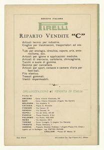 Listino tubi per usi tecnici