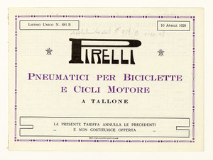 Pneumatici per biciclette e cicli motore a tallone
