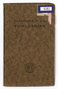 Catalogue n° 1341 fils & cables