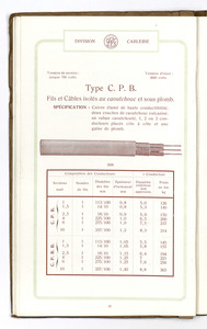 Catalogue n° 1341 fils & cables