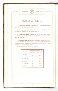 Catalogue n° 1341 fils & cables