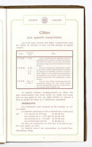 Catalogue n° 1341 fils & cables