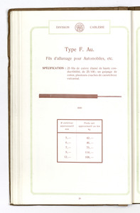 Catalogue n° 1341 fils & cables