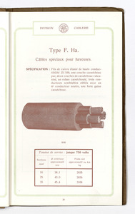 Catalogue n° 1341 fils & cables
