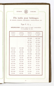 Catalogue n° 1341 fils & cables