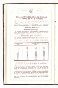 Catalogue n° 1341 fils & cables