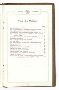 Catalogue n° 1341 fils & cables