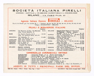 Pneumatici per cicli a motore e per furgoncino