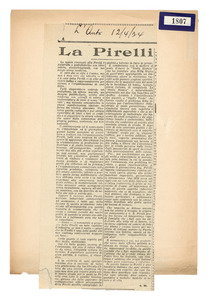 &#34;La Pirelli&#34;