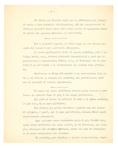 S.A.P.S.A. - Previsioni per l'esercizio 1934