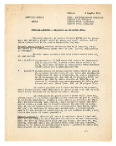 Pirelli Limited - Bilancio al 31 marzo 1934