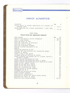 Articoli tecnici di gomma per applicazioni industriali/per isolamento elettrico/per protezione contro i raggi X