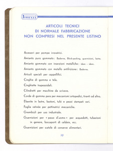 Articoli tecnici di gomma per applicazioni industriali/per isolamento elettrico/per protezione contro i raggi X