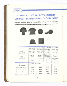 Articoli tecnici di gomma per applicazioni industriali/per isolamento elettrico/per protezione contro i raggi X