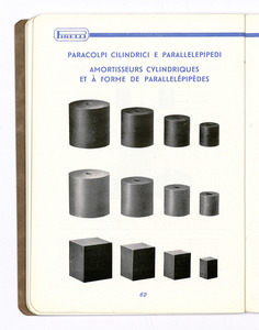 Articoli tecnici di gomma per applicazioni industriali/per isolamento elettrico/per protezione contro i raggi X