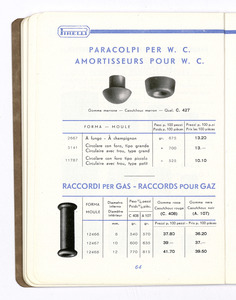 Articoli tecnici di gomma per applicazioni industriali/per isolamento elettrico/per protezione contro i raggi X