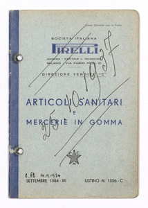 Articoli sanitari e mercerie in gomma