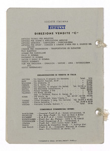 Articoli di gomma per pompe irroratrici