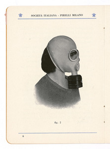 La maschera Pirelli tipo S.I.P. 1