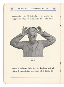 La maschera Pirelli tipo S.I.P. 1