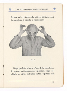 La maschera Pirelli tipo S.I.P. 1