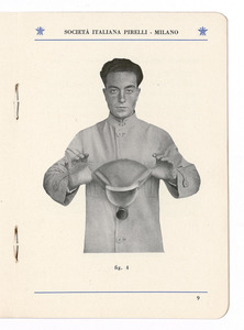 La maschera Pirelli tipo S.I.P. 3