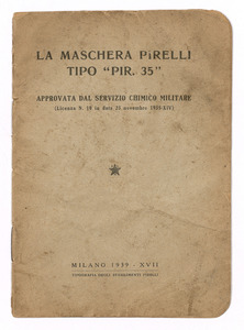 &#34;La maschera Pirelli tipo &#34;PIR. 35&#34;&#34;