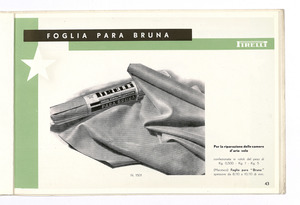 Pirelli/Accessori e materiali per riparazioni velo e moto